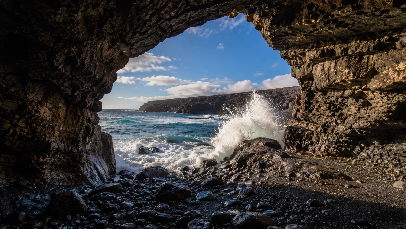 Ajuy-grottorna, Fuerteventura