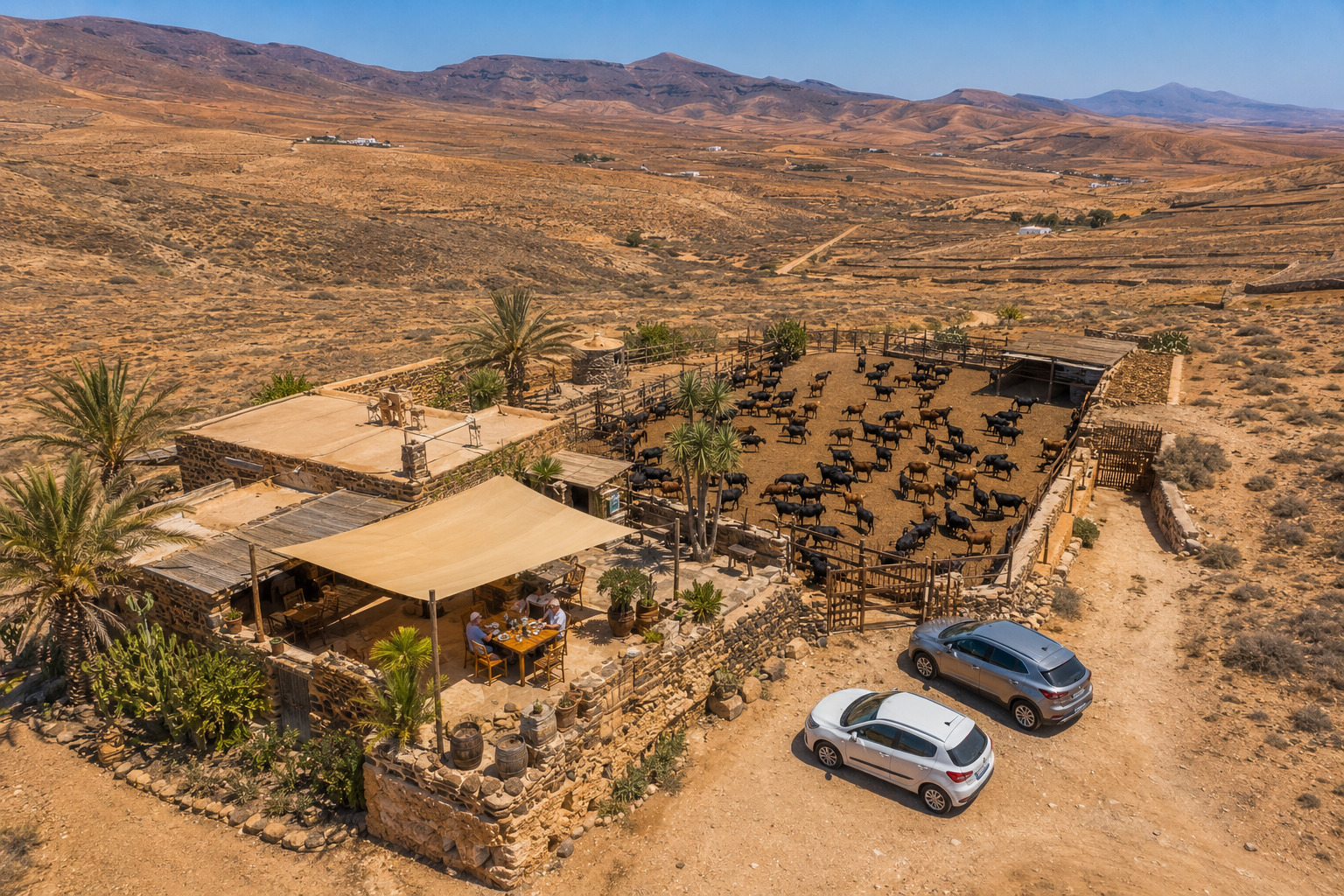 Getostvägen på Fuerteventura — Majorero-getter och traditionell ostproduktion